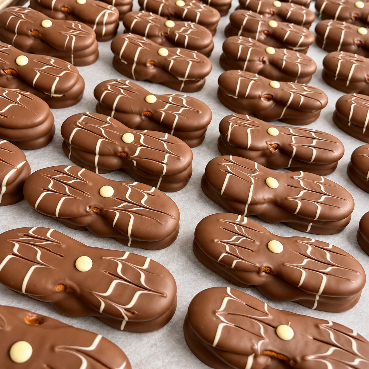 Honig-Kuchen-Zungen
