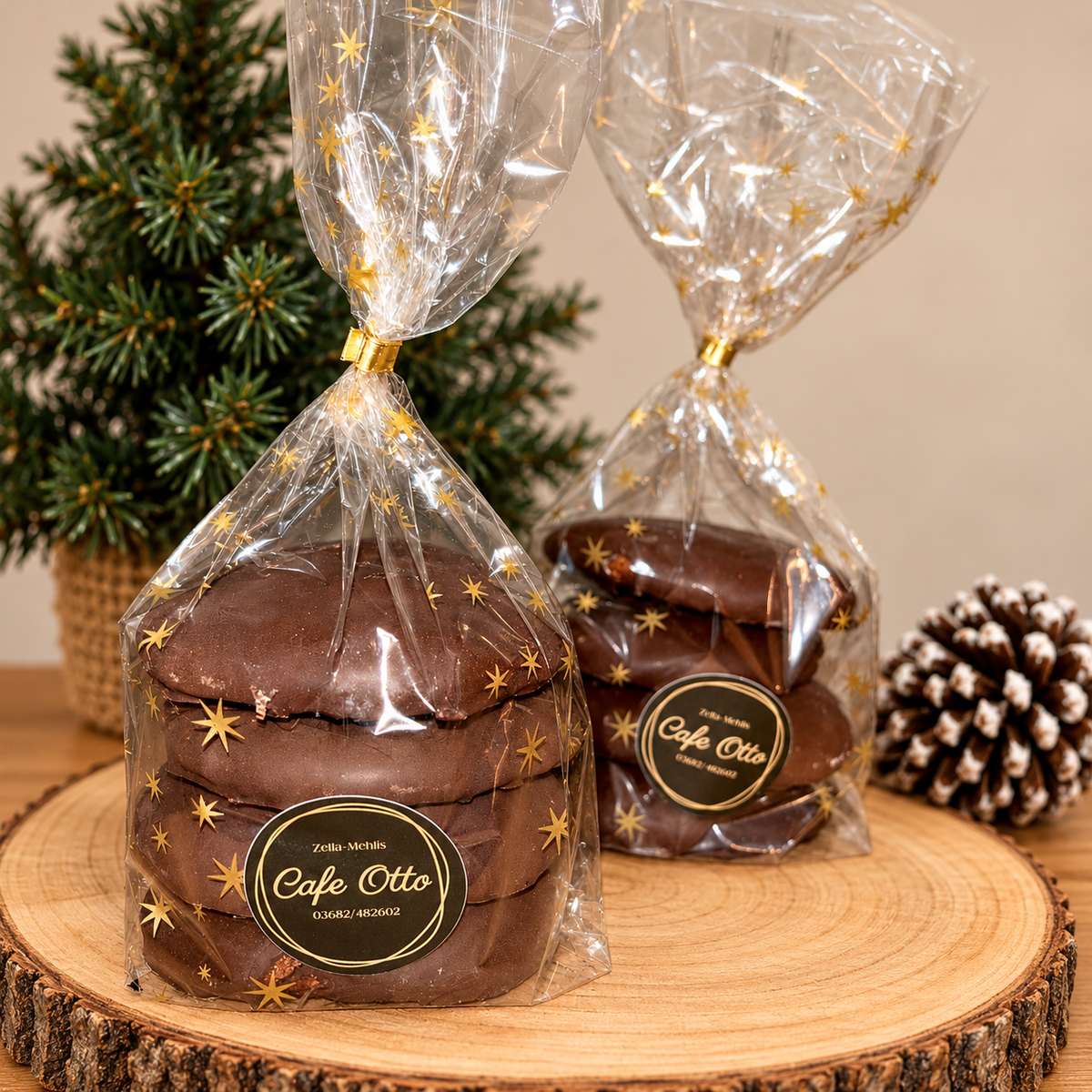 Feine runde Lebkuchen