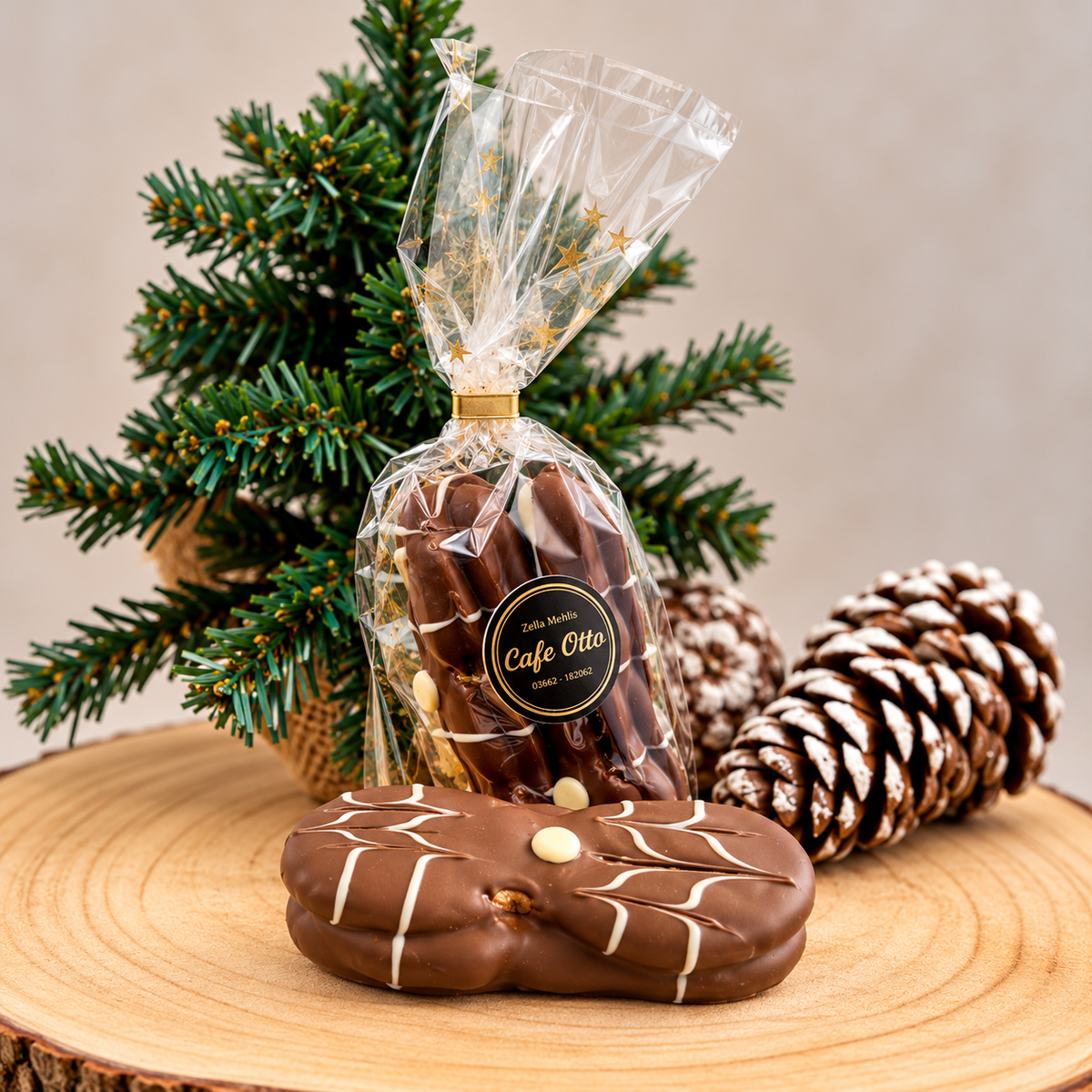 Honig-Kuchen-Zungen